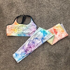 Peloton Vibrant Tie-Dye Sports Set